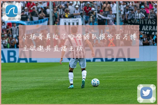 小杨哥真给了哈登团队报价百万博主欲邀其直播互动